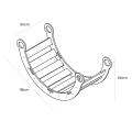 Large Dream Rocker Classic Wood & Ladder