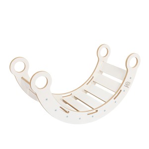 Large Dream Rocker White Wood