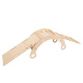 Medium Dream Rocker Classic Wood & Slide & Ladder with Pink Pillow