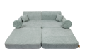 Boucle Premium Kids Sofa, Fresh Mint