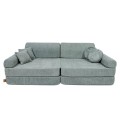 Boucle Premium Kids Sofa, Fresh Mint