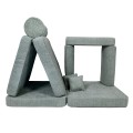 Boucle Premium Kids Sofa, Fresh Mint