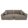 Boucle Premium Kids Sofa, Tan Beige
