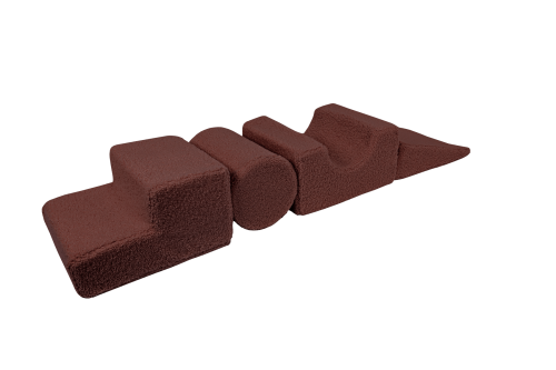 Bearly Shape Set 4 elements Brown