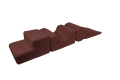 Bearly Shape Set 4 elements Brown