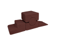 Bearly Shape Set 5 elements Brown