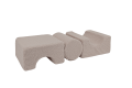 Bearly Shape Set 3 elements Gray