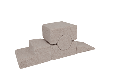 Bearly Shape Set 5 elements Gray