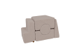 Bearly Shape Set 5 elements Gray