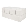 Bearly Cube Kids Sofa, Cream