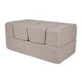 Bearly Cube Kids Sofa, Light gray