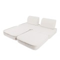 Bearly Pocket Basic Kids Sofa, Cream