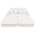 Bearly Pocket Plus Kids Sofa, Cream