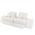 Bearly Pocket Max Kids Sofa, Cream