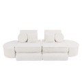 Bearly Pocket Max Kids Sofa, Cream