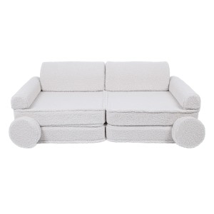 Bearly Premium Kids Sofa, White