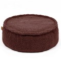 Bearly Round Pouf, Brown