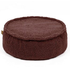 Bearly Round Pouf, Brown