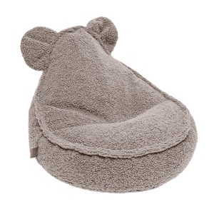Bearly Teddy Sako Bag, Light Grey