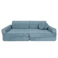 Slimcord Premium Kids Sofa, Turquoise