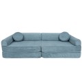 Slimcord Premium Kids Sofa, Turquoise