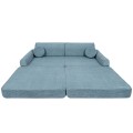 Slimcord Premium Kids Sofa, Turquoise