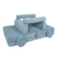 Slimcord Premium Kids Sofa, Turquoise
