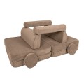Slimcord Premium Kids Sofa, Brown