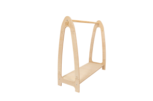 Soft Hanger on clothing small Natural