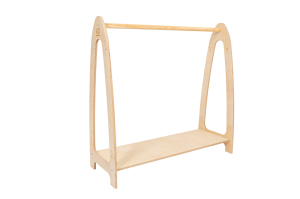 Soft Hanger on clothing large natural