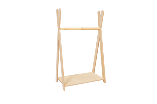 Tipi Hanger on clothing small white