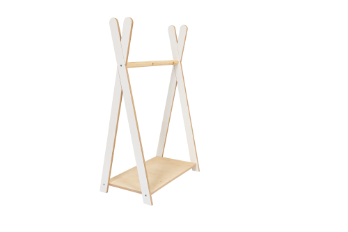 Tipi Hanger on clothing large white