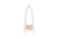 Soft Hanger on clothing large white