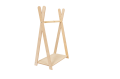Tipi Hanger on clothing large natural