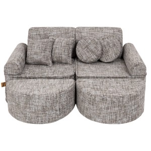 Tangle Pocket Max Kids Sofa, Moon Grey