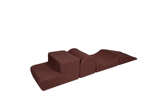 Bearly Foam 4 elements Playset, Corduroy, Brown