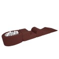 Bearly Foam Playset with Small Ball Pit Dark Brown without balls