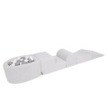 Bearly Foam Playset with Small Ball Pit Off White without balls