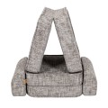 Tangle Pocket Basic Kids Sofa, Moon Grey