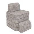 Tangle Pocket Basic Kids Sofa, Moon Grey