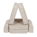 Tangle Pocket Basic Kids Sofa, Marshmallow Beige