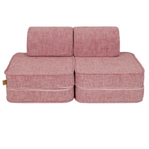 Tangle Pocket Basic Kids Sofa, Bubblegum Pink