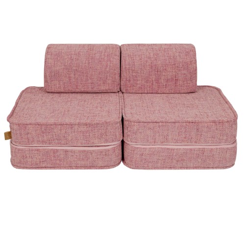 Tangle Pocket Basic Kids Sofa, Bubblegum Pink