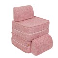 Tangle Pocket Basic Kids Sofa, Bubblegum Pink