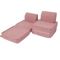 Tangle Pocket Basic Kids Sofa, Bubblegum Pink
