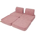 Tangle Pocket Basic Kids Sofa, Bubblegum Pink