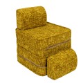Tangle Pocket Basic Kids Sofa, Honey Mustard