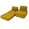 Tangle Pocket Basic Kids Sofa, Honey Mustard