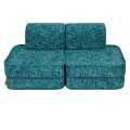 Tangle Pocket Basic Kids Sofa, Lagoon Blue
