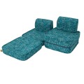 Tangle Pocket Basic Kids Sofa, Lagoon Blue